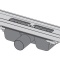 Водоотводящий желоб с порогами для перфорированной решетки горизонтальный сток, 650 мм, APZ1S-650 - 4