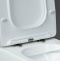 Комплект унитаза с инсталляцией Ceramica Nova Metropol белый с сиденьем микролифт и кнопкой черной матовой CN4002_1001B_1000 - 4