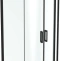 Душевой уголок Ideal Standard Connect 2 100x100 профиль черный стекло прозрачное K9252V3 - 0