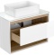 Комплект мебели Cersanit Louna 80 белый - 2