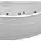 Акриловая ванна Bas Вектра 150 см L с г/м ВГ00039 - 0