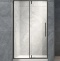 Душевая дверь в нишу Veconi Vianno VN-34В 100 см профиль черный  VN34B-100-01-C7 - 0