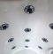Душевая кабина Royal Bath 150х100 правая хром стекло матовое с гидромассажем RB150ALP-C-CH-R - 2