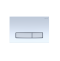 KDI-0000030 (009A-2) Панель смыва Slim Белая глянец (клавиша прямоугольная, хром) НОВИНКА - 0