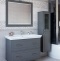 Мебель для ванной Sanflor Модена 105 подвесная, серая - 1