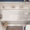Акриловая ванна STWORKI Ольборг 150x70, с каркасом OL1500 - 1