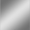 Зеркало DIWO Кострома 50 с подсветкой, прямоугольное, настенное, белое ЗЛП1718 - 9