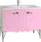 Мебель для ванной Bellezza Эстель 100 розовая - 1