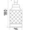 Дозатор для жидкого мыла настольный Boheme Royal Cristal бронза 10929-BR-B - 1