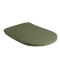 Крышка-сиденье Kerasan Nolita зеленый матовый/хром, с микролифтом  539111 - 0