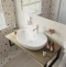 Мебель для ванной DIWO Элиста 100 светлое дерево, с раковиной Самара 0116 561319 - 2