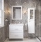 Мебель для ванной STWORKI Хадстен 80 белая, в классическом стиле, подвесная (комплект, гарнитур) 540907 - 0