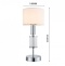 Настольная лампа декоративная Favourite Laciness 2607-1T - 1