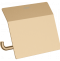 Держатель туалетной бумаги с крышкой AddStoris Hansgrohe 41753140, шлиф. бронза - 0