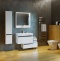 Комплект мебели Aquaton Капри 80 белый глянцевый - 0