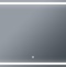 Зеркало Бриклаер Эстель-1 120 с подсветкой, сенсор на зеркале 4627125414268 - 0