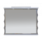 Зеркало Misty Чикаго 98х76 серо-белое с подсветкой Л-Чик02100-251Св - 0