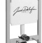 Комплект Система инсталляции для унитазов Jacob Delafon E5504-NF + Кнопка смыва Jacob Delafon E4316-CP хром + Крышка-сиденье Roca Gap 801472004 - 1