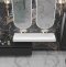 Тумба Armadi Art Flat Valessi Uno-S 100 подвесная черный глянец 897-100-A glossy - 4