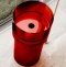 Напольная раковина Abber Kristall 45 красная AT2701Rubin - 0