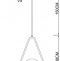 Подвесной светильник Arte Lamp Matisse A7765SP-1AB - 2