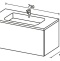 Комплект мебели Sanvit Кубэ-1 75 белый глянец - 4
