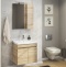 Мебель для ванной Comforty Тромсе 60 дуб сонома - 1