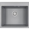 Мойка кухонная Paulmark Kante 60 серый матовый PM106052-GRM - 0