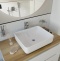 Мебель для ванной STWORKI Берген 100 белая со светлой столешницей, раковина Soul 1 549587 - 3