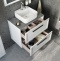 Мебель для ванной STWORKI Эстерсунд 75 белая матовая, роверелла 460012 - 5
