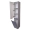 Шкаф-пенал Style Line Бергамо 30 L с бельевой корзиной серый  СС-00002327 - 2