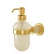 Дозатор для жидкого мыла настенный Boheme Murano золото 10912-W-G - 0