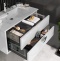 Мебель для ванной Opadiris Ибица 90 подвесная, фурнитура хром - 4