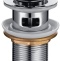 Донный клапан для раковины Allen Brau Priority Round 5.31023-00 с переливом, хром - 0