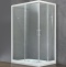 Душевой уголок Royal Bath HPD 110х80 профиль белый стекло прозрачное RB8110HPD-T - 0