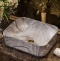 Раковина накладная CeramaLux MNC 50 см под камень/серый  597 - 4