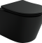 Унитаз подвесной Ceramica Nova Balearica Rimless CN6000MB черный матовый - 0
