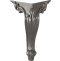 Ножки для тумбы Boheme Armadi Art NeoArt 25 серебро 855-SL h25 - 0
