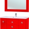 Мебель для ванной Bellezza Луссо 100 красная - 0