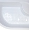 Душевой уголок Royal Bath ВК 120х80 R с поддоном профиль хром стекло матовое RB 8120BK-С-CH-R - 4