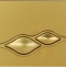 Кнопка смыва Creavit Ufo, золото матовое GP1006.00 - 0