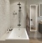 Смеситель для ванны с душем STWORKI by Damixa Стокгольм HFSG10030 черный, однорычажный, латунь, настенный, матовый - 8