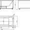Акриловая ванна Акватек Либра New 170x70 слив слева, с фронтальным экраном LIB170N-0000004 - 2