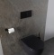 Унитаз подвесной Allen Brau Reality безободковый с сиденьем микролифт черный матовый - 10