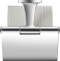 Держатель туалетной бумаги Duravit Starck T 0099401000 хром, с крышкой - 3
