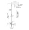 Душевая система WasserKraft 30 с термостатом хром  A199.118.103.087.CH Thermo - 2