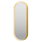 Зеркало Brevita Saturn 50x115 с подсветкой, золото  SAT-Dro1-050-gold - 1