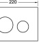 Декоративная панель TECE Loop Modular рубиновая 9240679 - 1