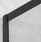 Душевой уголок Vincea Stile 90х90 R профиль черный стекло прозрачное VSS2-2ST9090CLB-R - 7