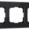 Рамка на 3 поста Werkel Elite черный W0032448 - 1